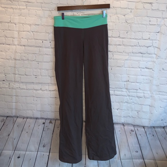 Lucy Pants - Lucy PowerMax Gray & Green Legging pants size S